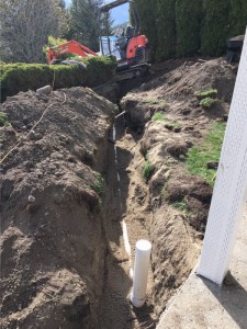West Kelowna Plumbers - A1 Choice Plumbing - Installing a sewer connection