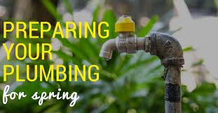 spring plumbing tips